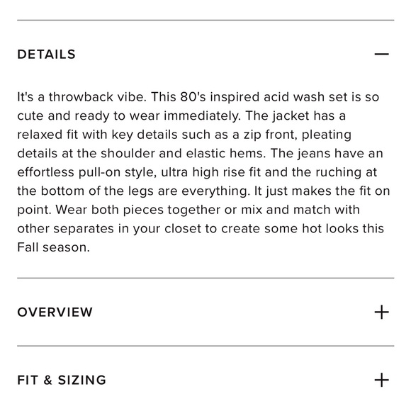 Elissa Acid Wash Denim Jacket and pants set - Picture 7 of 11